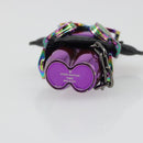 LOUIS VUITTON Monogram Eclipse Vivienne DJ Bag Charm M69479 LV Auth 187425SAM-10