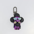 LOUIS VUITTON Monogram Eclipse Vivienne DJ Bag Charm M69479 LV Auth 187425SAM-13
