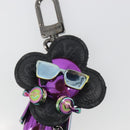 LOUIS VUITTON Monogram Eclipse Vivienne DJ Bag Charm M69479 LV Auth 187425SAM-3