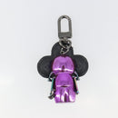 LOUIS VUITTON Monogram Eclipse Vivienne DJ Bag Charm M69479 LV Auth 187425SAM-5