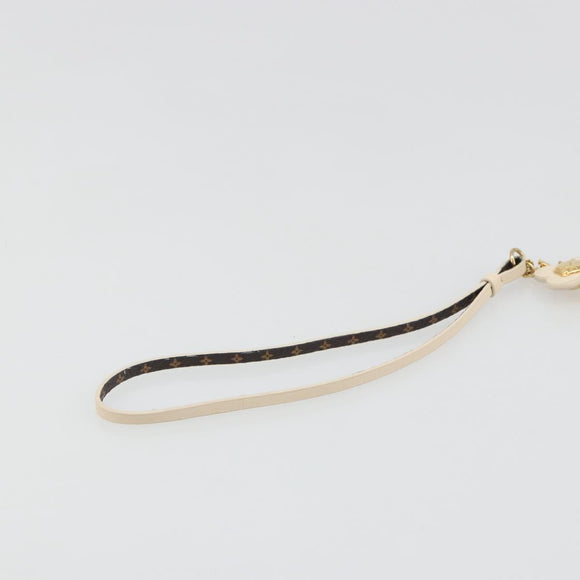 LOUIS VUITTON Monogram Mini Vivienne Bag Charm Gold Tone M02204 LV Auth 187426M