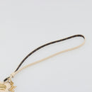 LOUIS VUITTON Monogram Mini Vivienne Bag Charm Gold Tone M02204 LV Auth 187426M-3