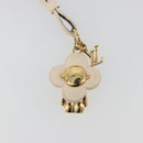 LOUIS VUITTON Monogram Mini Vivienne Bag Charm Gold Tone M02204 LV Auth 187426M-4