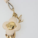 LOUIS VUITTON Monogram Mini Vivienne Bag Charm Gold Tone M02204 LV Auth 187426M-5