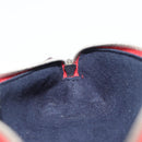 LOUIS VUITTON Monogram Trousse Elizabeth Pen Case Red GI0009 LV Auth 187428A-11