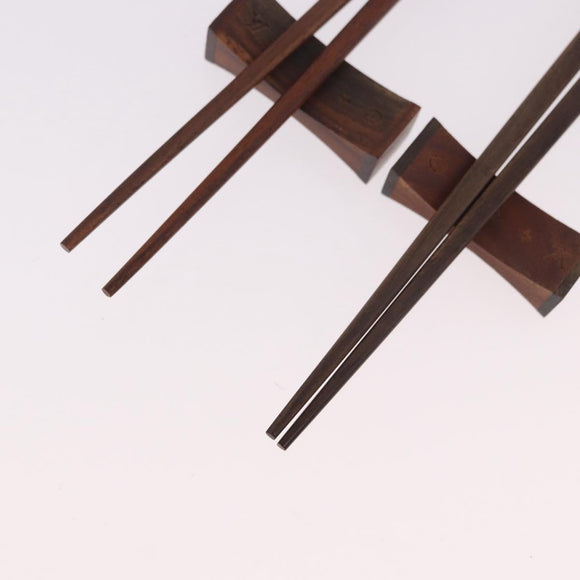 LOUIS VUITTON Monogram Baguette Chop Sticks Wood VIP Only M99171 LV Auth 187429V