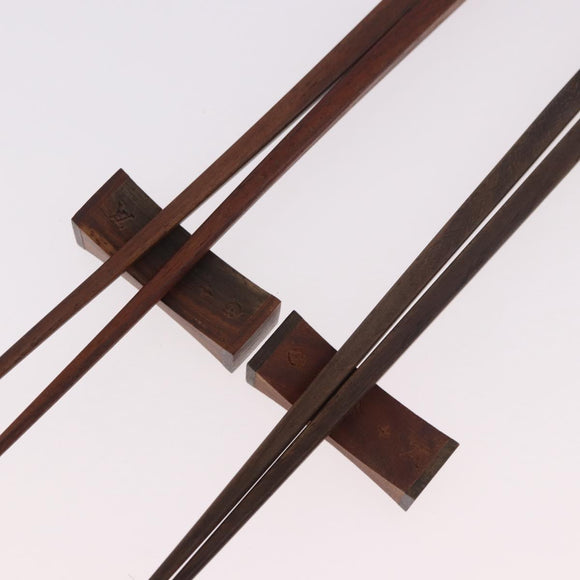 LOUIS VUITTON Monogram Baguette Chop Sticks Wood VIP Only M99171 LV Auth 187429V