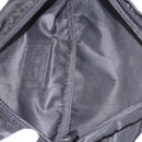PRADA Waist bag Nylon Black Silver Auth 187430A-11