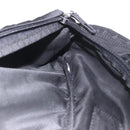 PRADA Waist bag Nylon Black Silver Auth 187430A-23