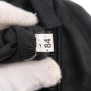 PRADA Waist bag Nylon Black Silver Auth 187430A-12
