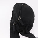 PRADA Waist bag Nylon Black Silver Auth 187430A-4
