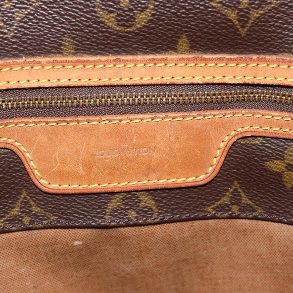 LOUIS VUITTON Monogram Sac Shopping Tote Bag M51108 LV Auth 187437