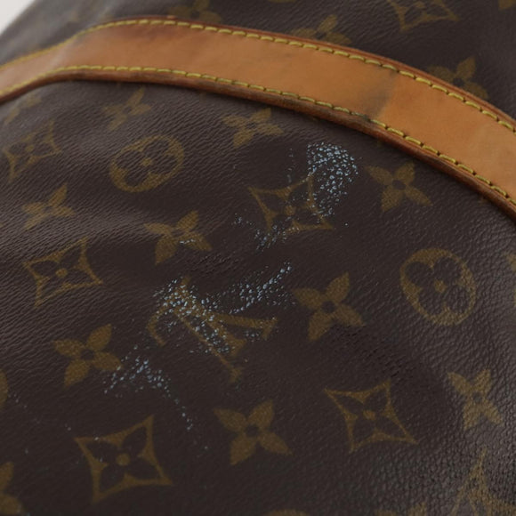 LOUIS VUITTON Monogram Keepall 60 Boston Bag M41422 LV Auth 187438A
