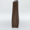 LOUIS VUITTON Damier Ebene Sac Plat Hand Bag N51140 LV Auth 187439-4