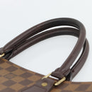 LOUIS VUITTON Damier Ebene Sac Plat Hand Bag N51140 LV Auth 187439-14
