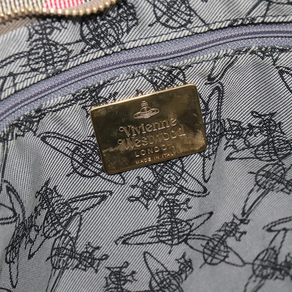 Vivienne Westwood Shoulder Bag PVC Pink Gold Auth 187441V