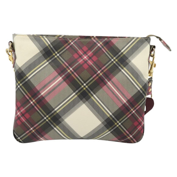 Vivienne Westwood Shoulder Bag PVC Pink Gold Auth 187441V