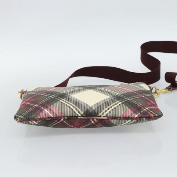 Vivienne Westwood Shoulder Bag PVC Pink Gold Auth 187441V