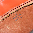 LOUIS VUITTON Epi Angian Clutch Bag Brown M52113 LV Auth 187442-19