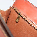 LOUIS VUITTON Epi Angian Clutch Bag Brown M52113 LV Auth 187442-22