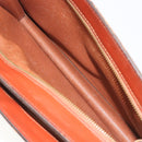 LOUIS VUITTON Epi Angian Clutch Bag Brown M52113 LV Auth 187442-24
