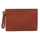 LOUIS VUITTON Epi Angian Clutch Bag Brown M52113 LV Auth 187442-2