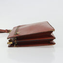 LOUIS VUITTON Epi Angian Clutch Bag Brown M52113 LV Auth 187442-4