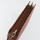 LOUIS VUITTON Epi Angian Clutch Bag Brown M52113 LV Auth 187442-5