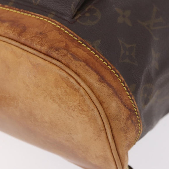 LOUIS VUITTON Monogram Montsouris MM Backpack M51136 LV Auth 187446