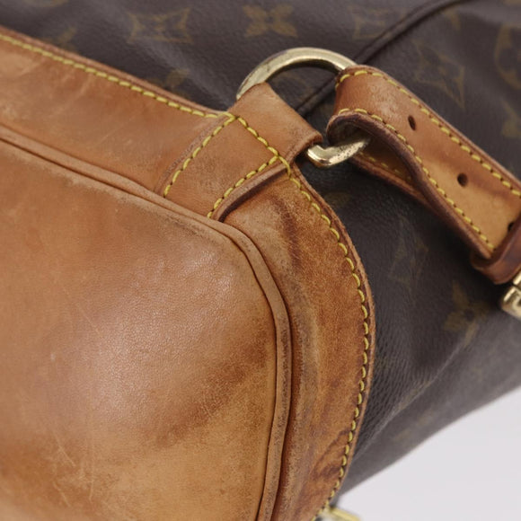 LOUIS VUITTON Monogram Montsouris MM Backpack M51136 LV Auth 187446