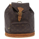 LOUIS VUITTON Monogram Montsouris MM Backpack M51136 LV Auth 187446-13