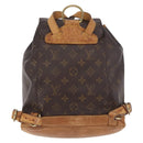 LOUIS VUITTON Monogram Montsouris MM Backpack M51136 LV Auth 187446-2