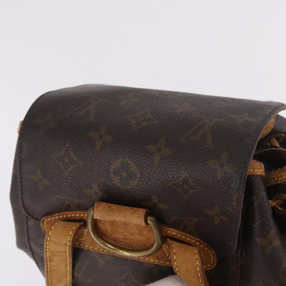 LOUIS VUITTON Monogram Montsouris MM Backpack M51136 LV Auth 187446