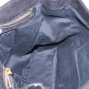 Miu Miu Shoulder Bag Leather 2way Black Gold Auth 187448V-24