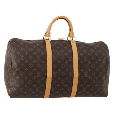 LOUIS VUITTON Monogram Keepall 45 Boston Bag M41428 LV Auth 187449A