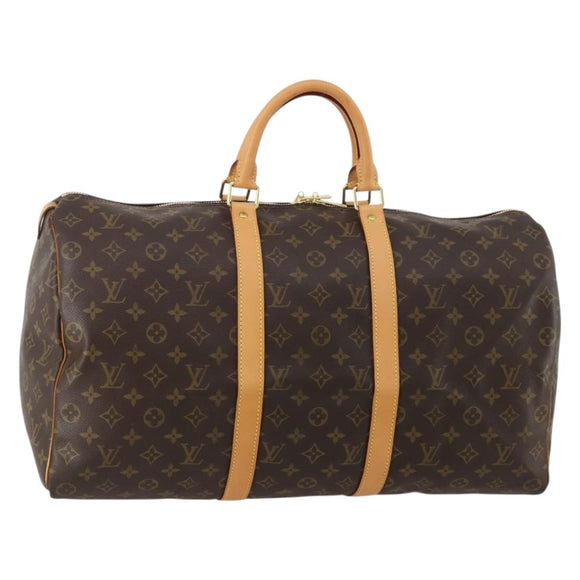 LOUIS VUITTON Monogram Keepall 45 Boston Bag M41428 LV Auth 187449A