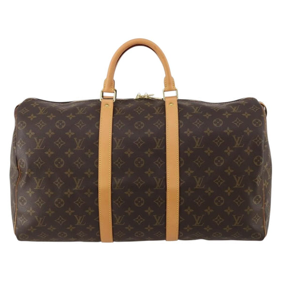 LOUIS VUITTON Monogram Keepall 45 Boston Bag M41428 LV Auth 187449A