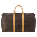 LOUIS VUITTON Monogram Keepall 45 Boston Bag M41428 LV Auth 187449A-2