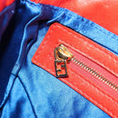 FENDI Mamma Baguette Shoulder Bag Canvas Multicolor Gold Auth 187450SM-25