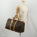 LOUIS VUITTON Monogram Keepall 45 Boston Bag M41428 LV Auth 187452V-22
