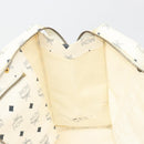 MCM Vicetos Logogram Tote Bag PVC Leather White Auth 187455-20