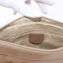 GUCCI Bamboo Hand Bag Leather 2way Beige Gold 000 122 0294 Auth 187457-25