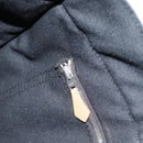 HERMES Fourre Tout GM Hand Bag Canvas Black Silver Auth 187459V-17