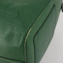 LOUIS VUITTON Epi Keepall 50 Boston Bag Green M42964 LV Auth 187462V-9