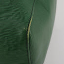 LOUIS VUITTON Epi Keepall 50 Boston Bag Green M42964 LV Auth 187462V-15