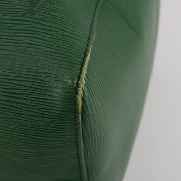 LOUIS VUITTON Epi Keepall 50 Boston Bag Green M42964 LV Auth 187462V