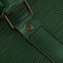 LOUIS VUITTON Epi Keepall 50 Boston Bag Green M42964 LV Auth 187462V-17