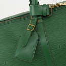 LOUIS VUITTON Epi Keepall 50 Boston Bag Green M42964 LV Auth 187462V-19