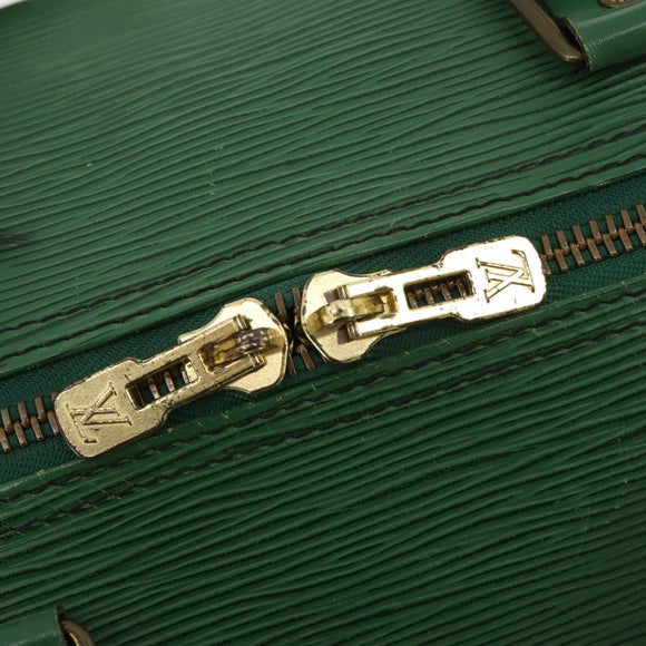 LOUIS VUITTON Epi Keepall 50 Boston Bag Green M42964 LV Auth 187462V