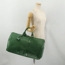 LOUIS VUITTON Epi Keepall 50 Boston Bag Green M42964 LV Auth 187462V-22